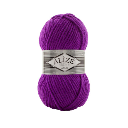 Пряжа Alize Superlana Maxi сливовый (209)