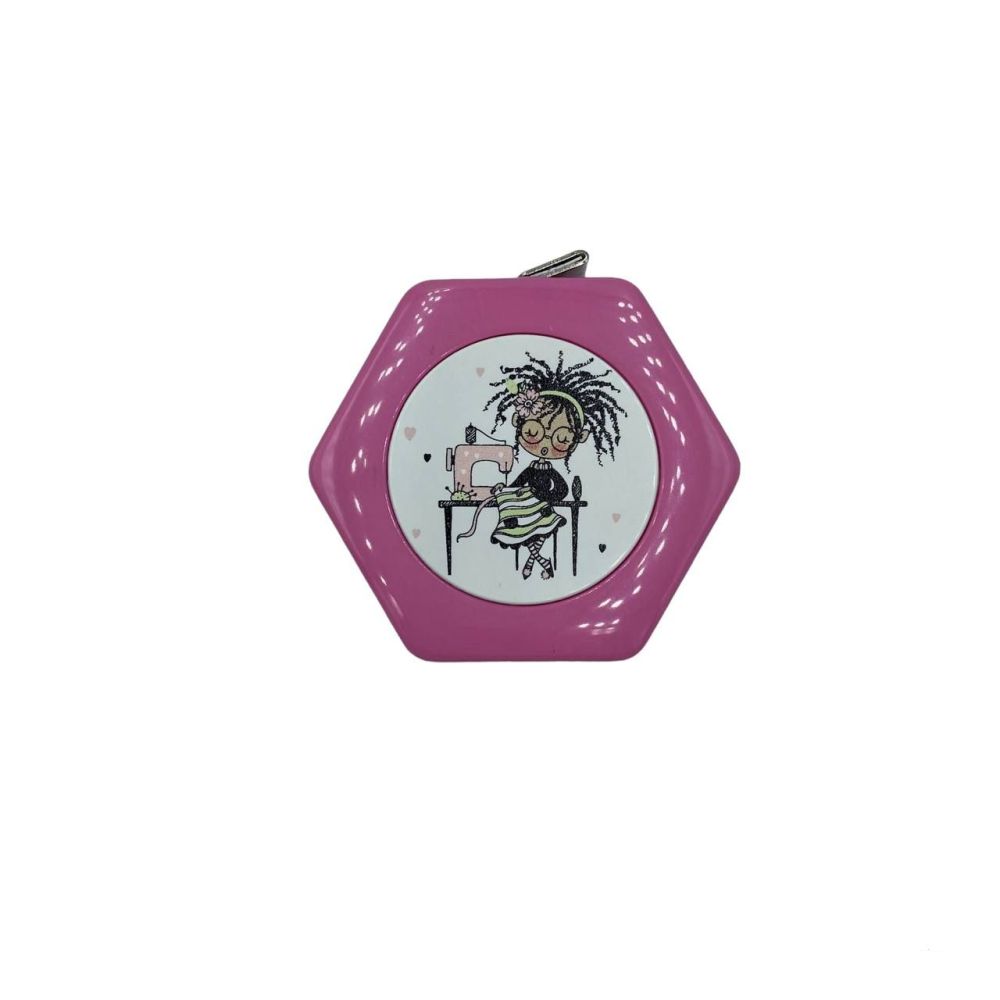 Сантиметр у рулетці з магнітом см/см  1.5 м Hexagon magnetic Hoechstmass (86103D)