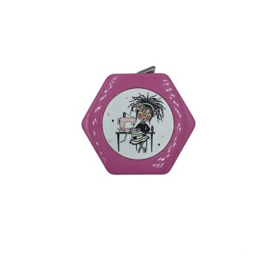 Сантиметр у рулетці з магнітом см/см  1.5 м Hexagon magnetic Hoechstmass (86103D)
