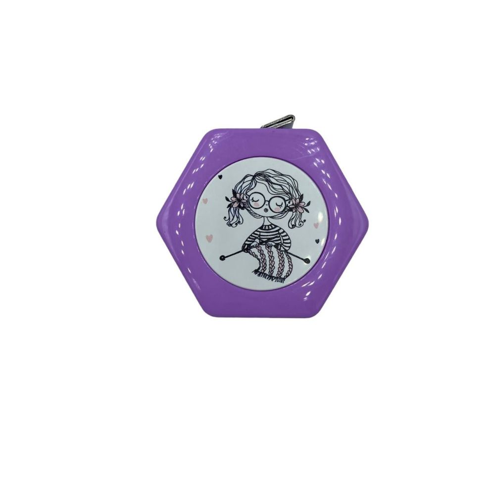 Tape measure with magnet cm/cm 1.5 m Hexagon magnetic  Hoechstmass (86103D)