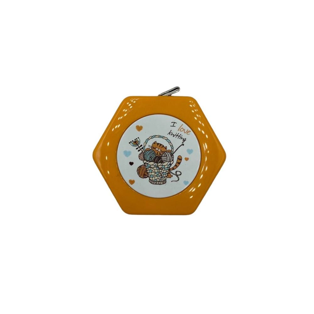 Сантиметр у рулетці з магнітом см/см  1.5 м Hexagon magnetic Hoechstmass (86103D)