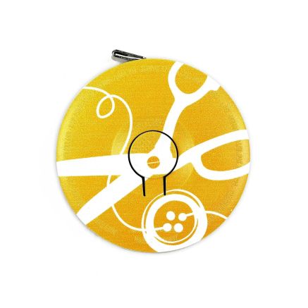 Tape measure cm/cm 1.5 m Rollfix Garn Hoechstmass (80103DG)