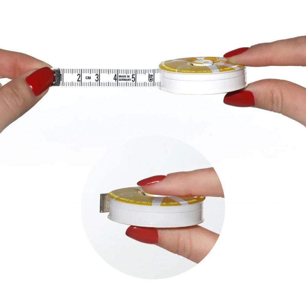 Tape measure cm/cm 1.5 m Rollfix Garn Hoechstmass (80103DG)