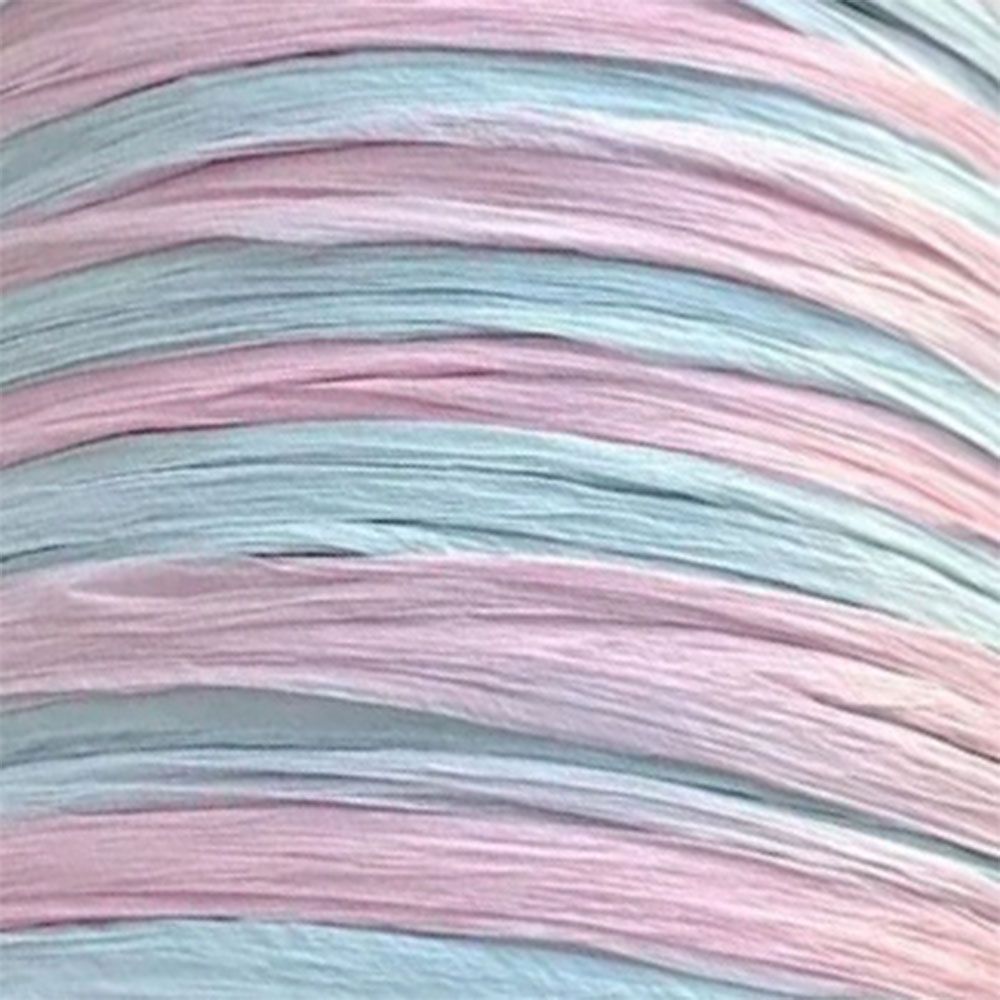 Пряжа рафія Ispie Raffia, Well May, маршмеллоу, Multi 1 (marshmallow)
