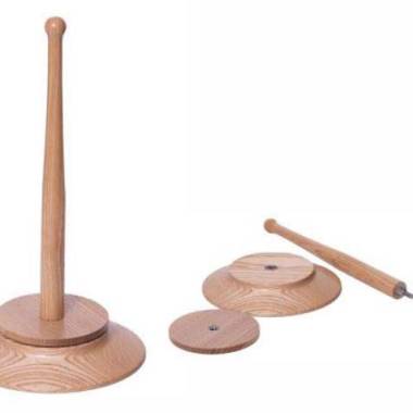 Single yarn holder, light wood