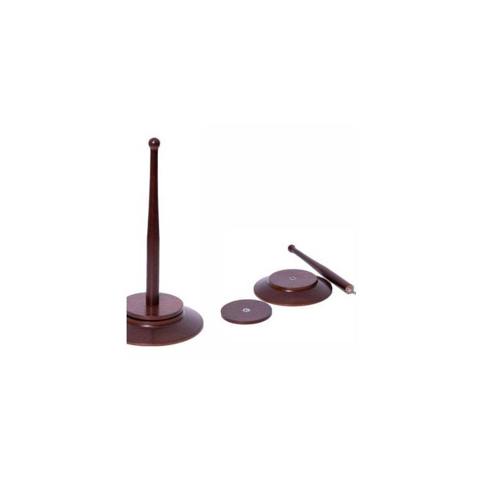 Single yarn holder, dark wood Single yarn holder, dark wood