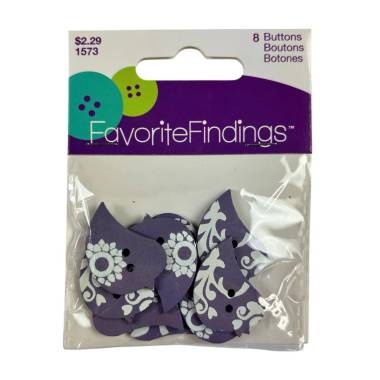 Favourite Findings Decorative Button Set, (1573)