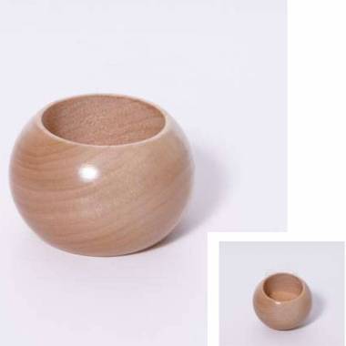 Wooden pincushion round light