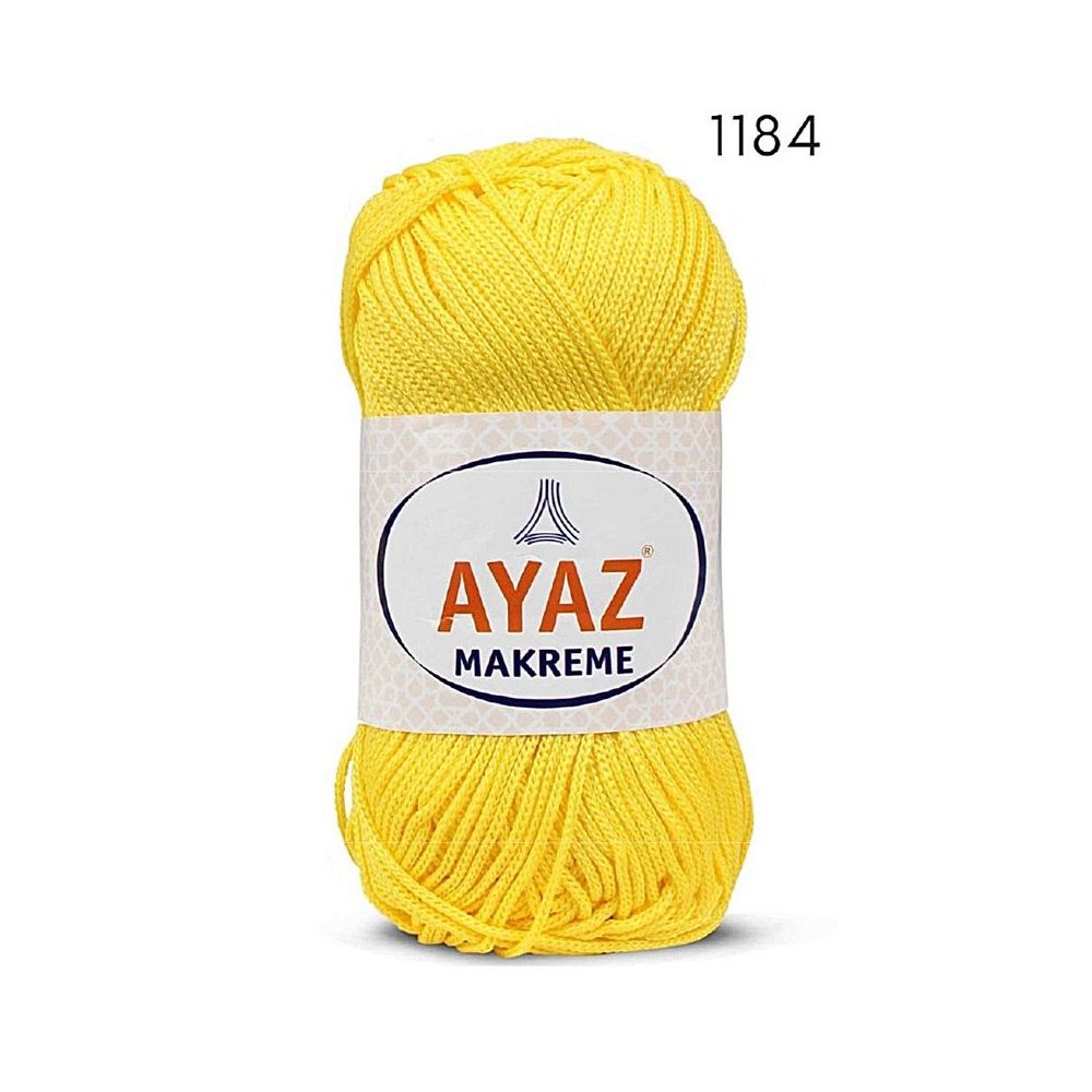 Поліпропіленовий шнур Makreme Ayaz, жовтий (1184) Поліпропіленовий шнур Makreme Ayaz, жовтий (1184)