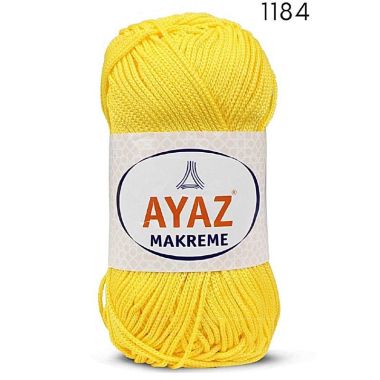 Поліпропіленовий шнур Makreme Ayaz, жовтий (1184)