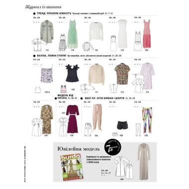 Журнал Burda Style 07/2025 – Твой отпуск | Летние выкройки и модные идеи