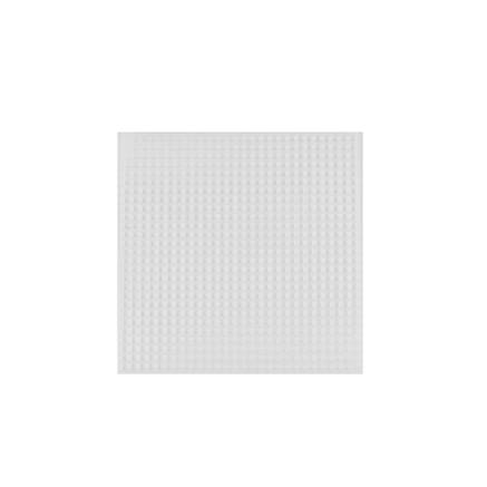 Канва пластиковая квадрат 10,6*10,6 см, белая (КР042)