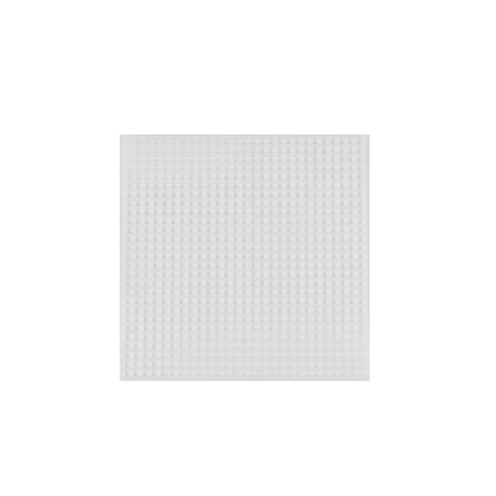 Канва пластиковая квадрат 10,6*10,6 см, белая (КР042) Канва пластиковая квадрат 10,6*10,6 см, белая (КР042)
