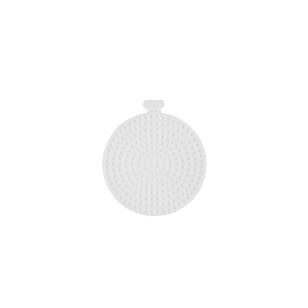 Plastic canvas circle 6.5 cm, white (KR048) Plastic canvas circle 6.5 cm, white (KR048)