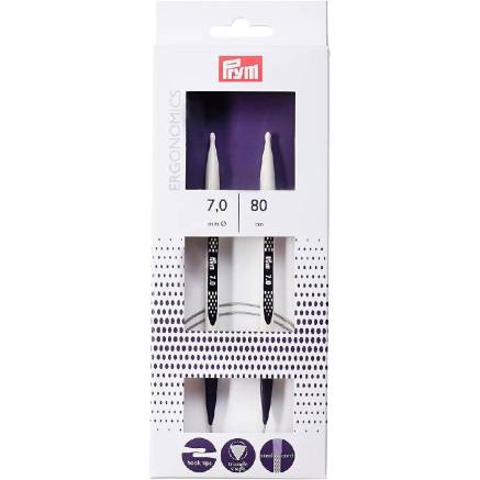 Circular knitting needles Prym Ergonomics 80 см 7 мм (215810)