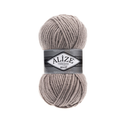 Пряжа Alize Superlana Maxi кофе с молоком (541)