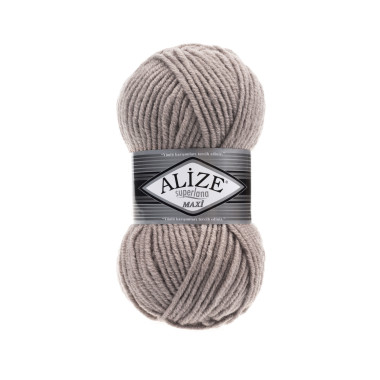 Пряжа Alize Superlana Maxi кава з молоком (541)