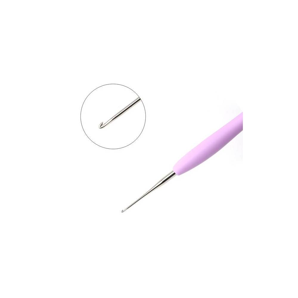 Гачок для в'язання Clover Amour Crochet Hook №1,0 мм (1223)