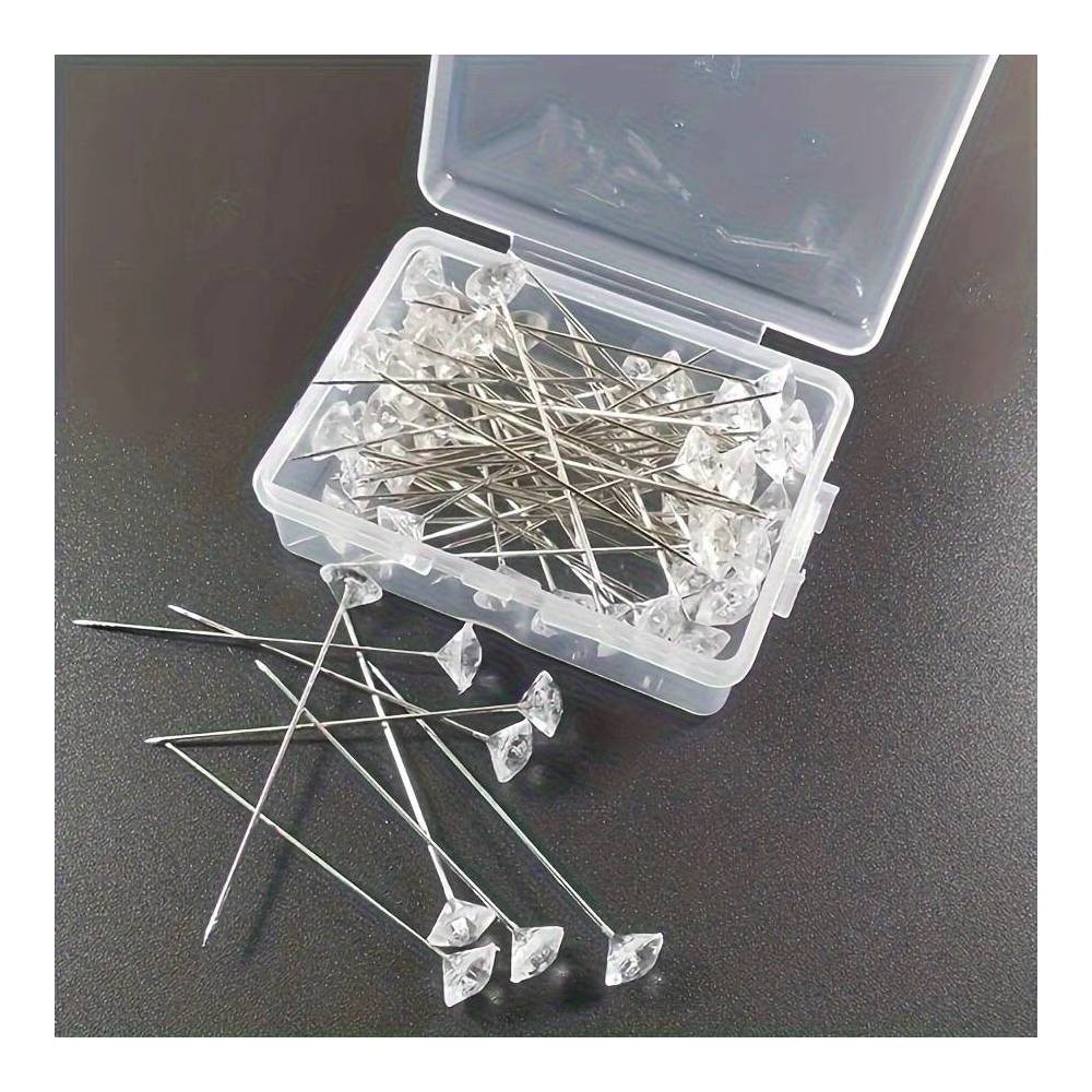 Set of 5.2 cm diamond head studs 50 pcs.