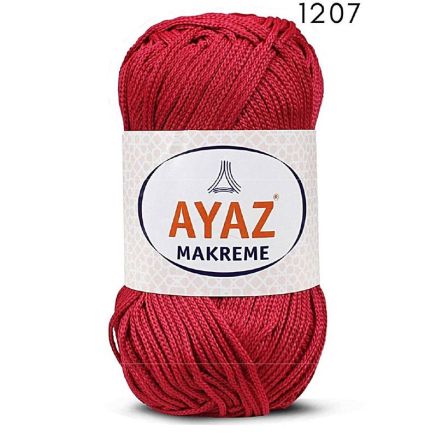 Полипропиленовый шнур Makreme Ayaz, красный (1207)
