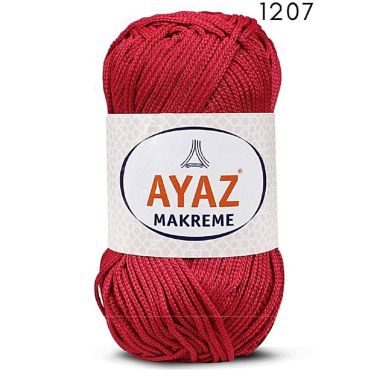 Поліпропіленовий шнур Makreme Ayaz, червоний (1207)