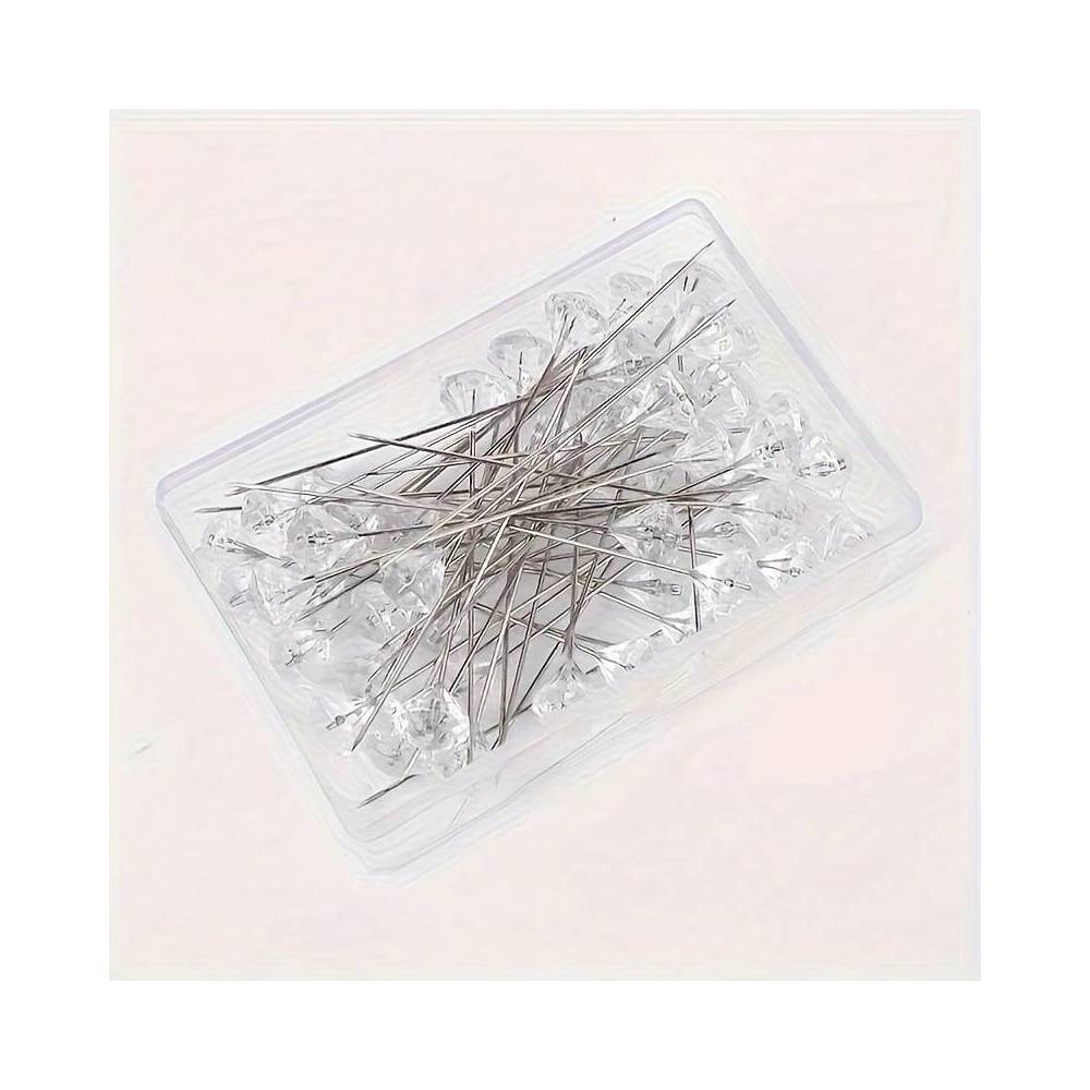 Set of 5.2 cm diamond head studs 50 pcs.