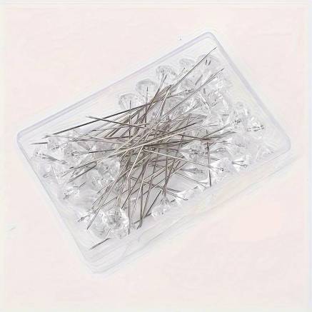 Set of 5.2 cm diamond head studs 50 pcs.