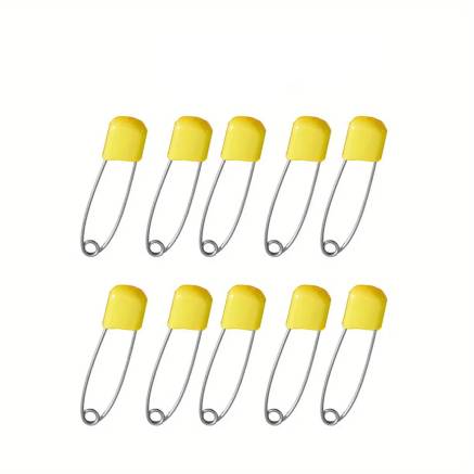 Safety pin yellow 4 cm