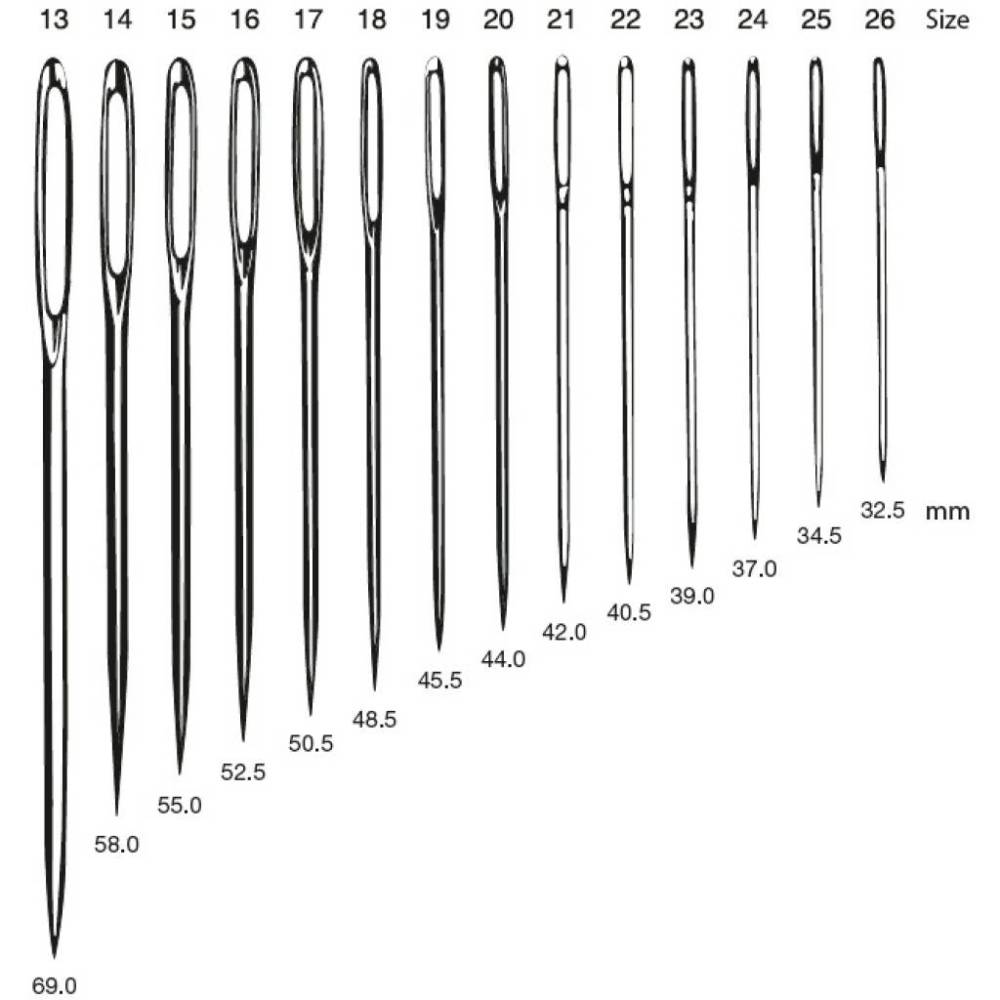 Chenille Needle 1 pc. No. 13 Pony (06151)