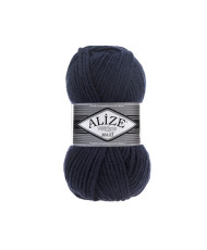 Yarn Alize Superlana Maxi dark blue (58)