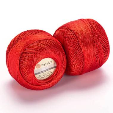 Yarn YarnArt Tulip red (421)