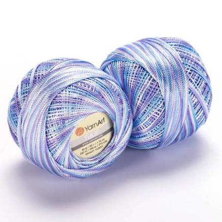 Yarn YarnArt Tulip melange lilac-blue (449)