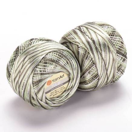 Yarn YarnArt Tulip melange green (451)