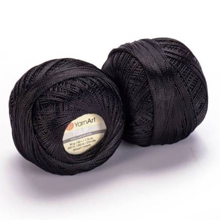 Пряжа YarnArt Tulip чорний (400)