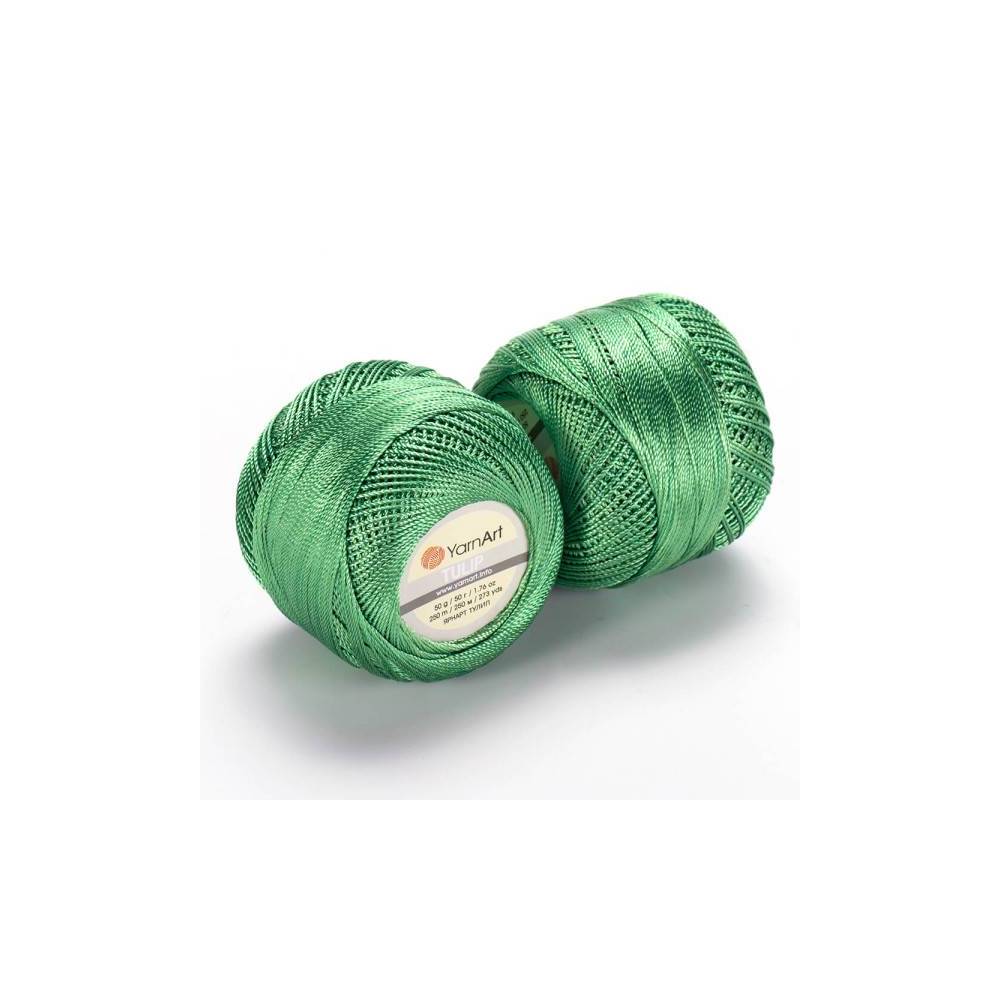 Yarn YarnArt Tulip green (481) Yarn YarnArt Tulip green (481)