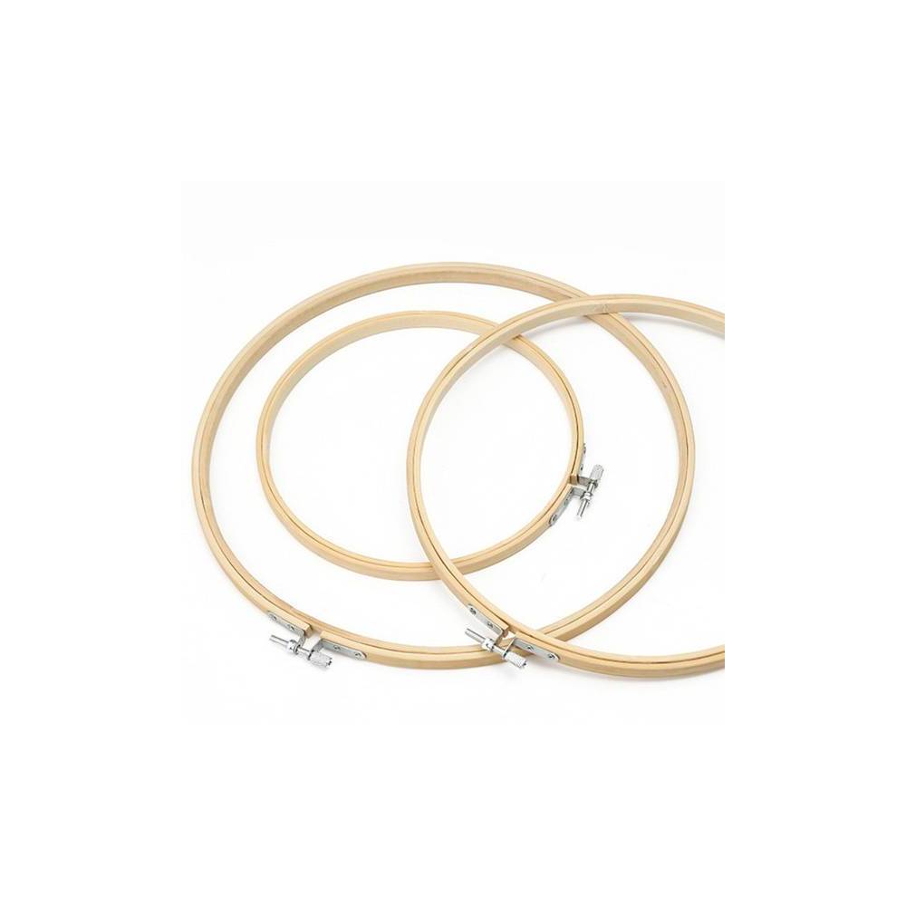 Bamboo round embroidery hoop 26 cm Bamboo round embroidery hoop 26 cm