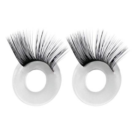 Eyelashes for eyes toys false 12 mm black