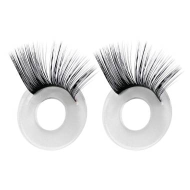 Eyelashes for eyes toys false 12 mm black