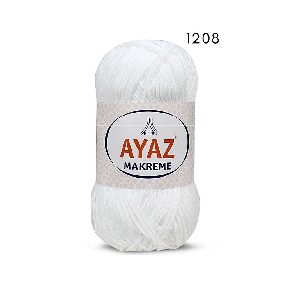 Поліпропіленовий шнур Makreme Ayaz, білий (1208) Поліпропіленовий шнур Makreme Ayaz, білий (1208)