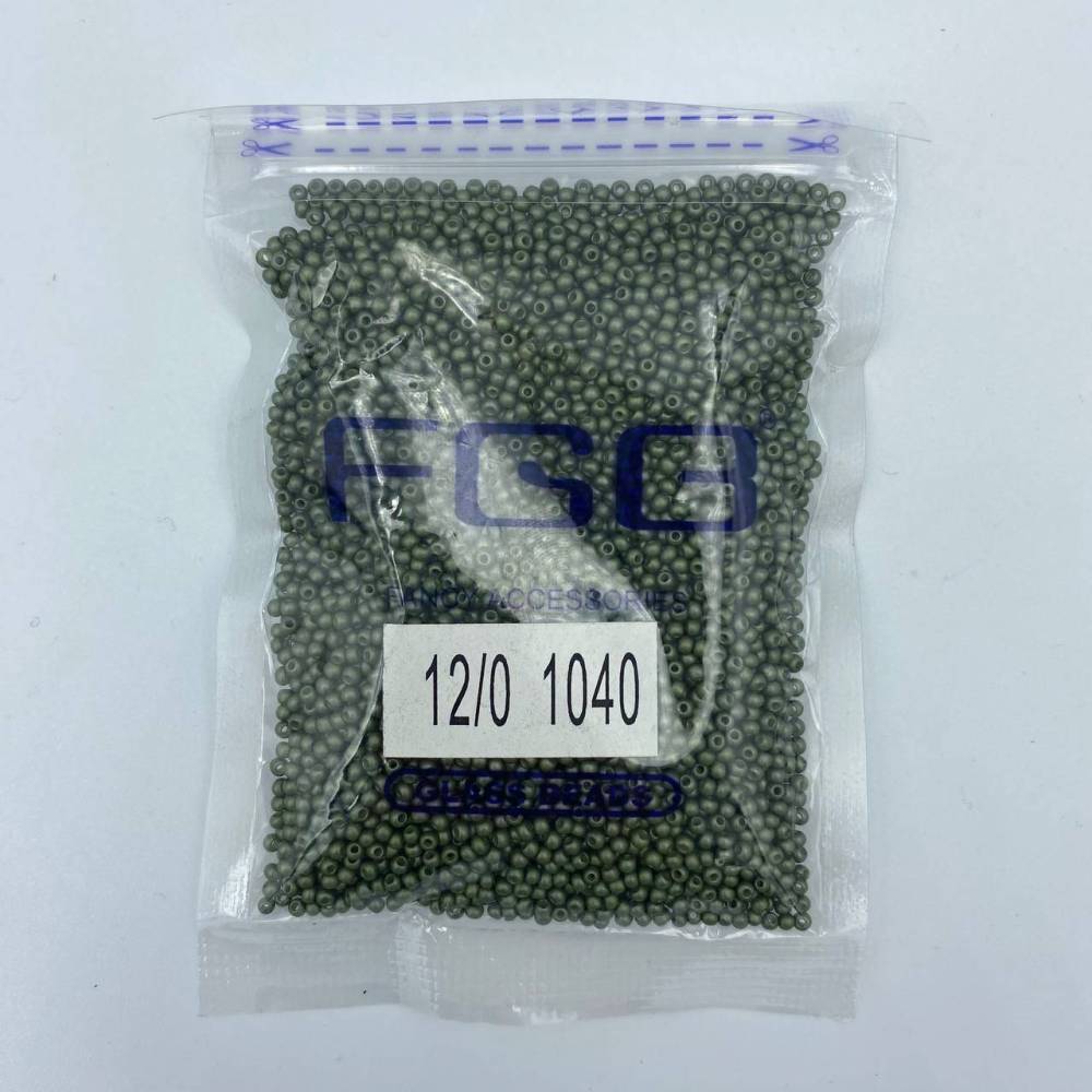 Beads 12/0 FGB - Khaki Metallic (1040)