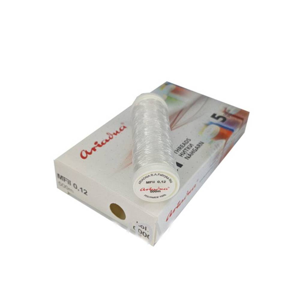 Monofilament MFil 0.12 mm, 500 meters, Ariadna Monofilament MFil 0.12 mm, 500 meters, Ariadna
