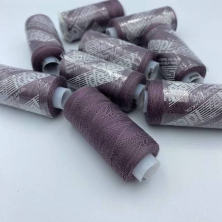 Sewing thread 40/2, 400 yards, grape color (185)