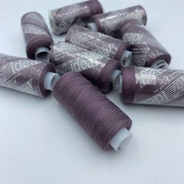 Sewing thread 40/2, 400 yards, grape color (185)