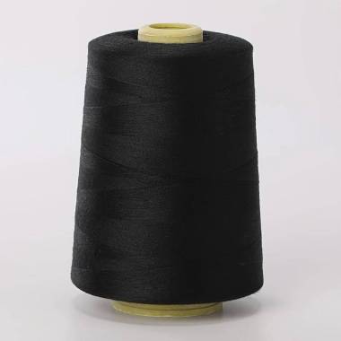 Sewing thread 40/2, 8000 yards, color black