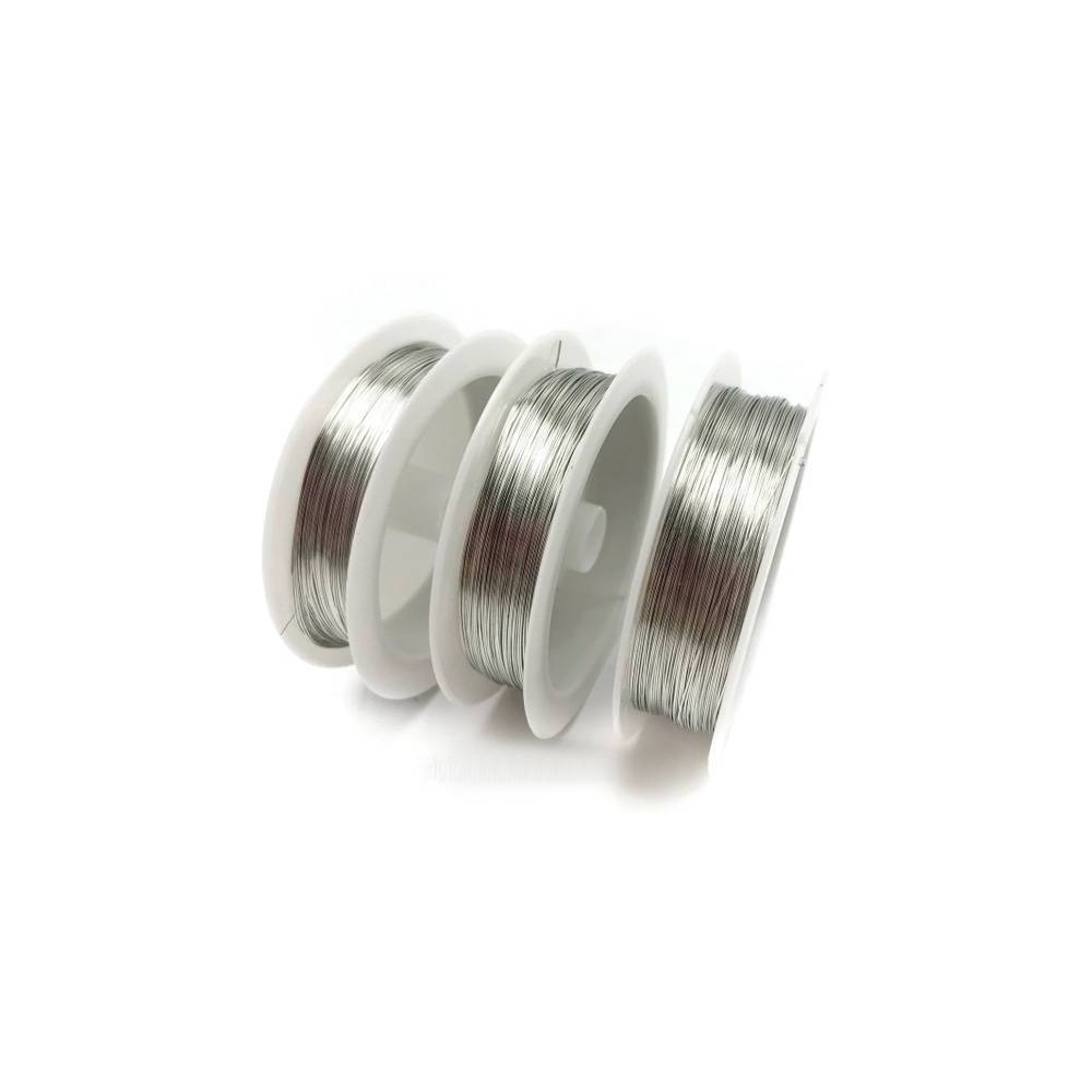 Wire for beads 0.2mm, 30m, silver (4001)