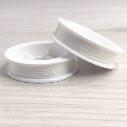 Thread for beads TYTAN 100, 0.1 mm, 100 m, No. 2500, white