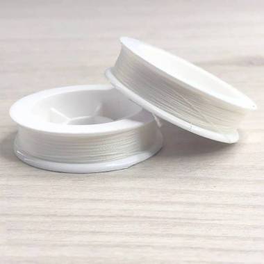Thread for beads TYTAN 100, 0.1 mm, 100 m, No. 2500, white