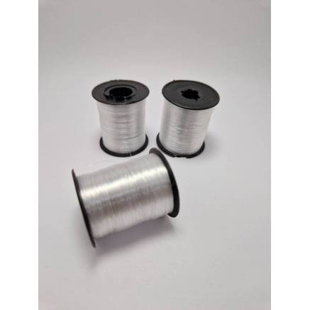 Beading line on a spool, white
