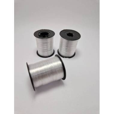 Beading line on a spool, white