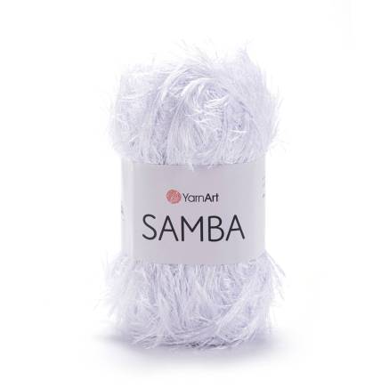 Пряжа YarnArt Samba білий (501)